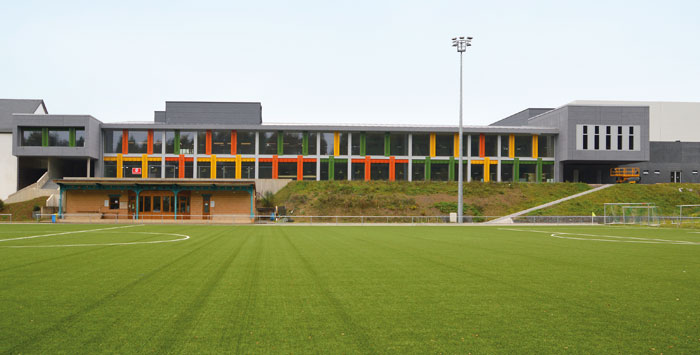 Sporthalle in L-Harlange Sporthalle in L-Harlange