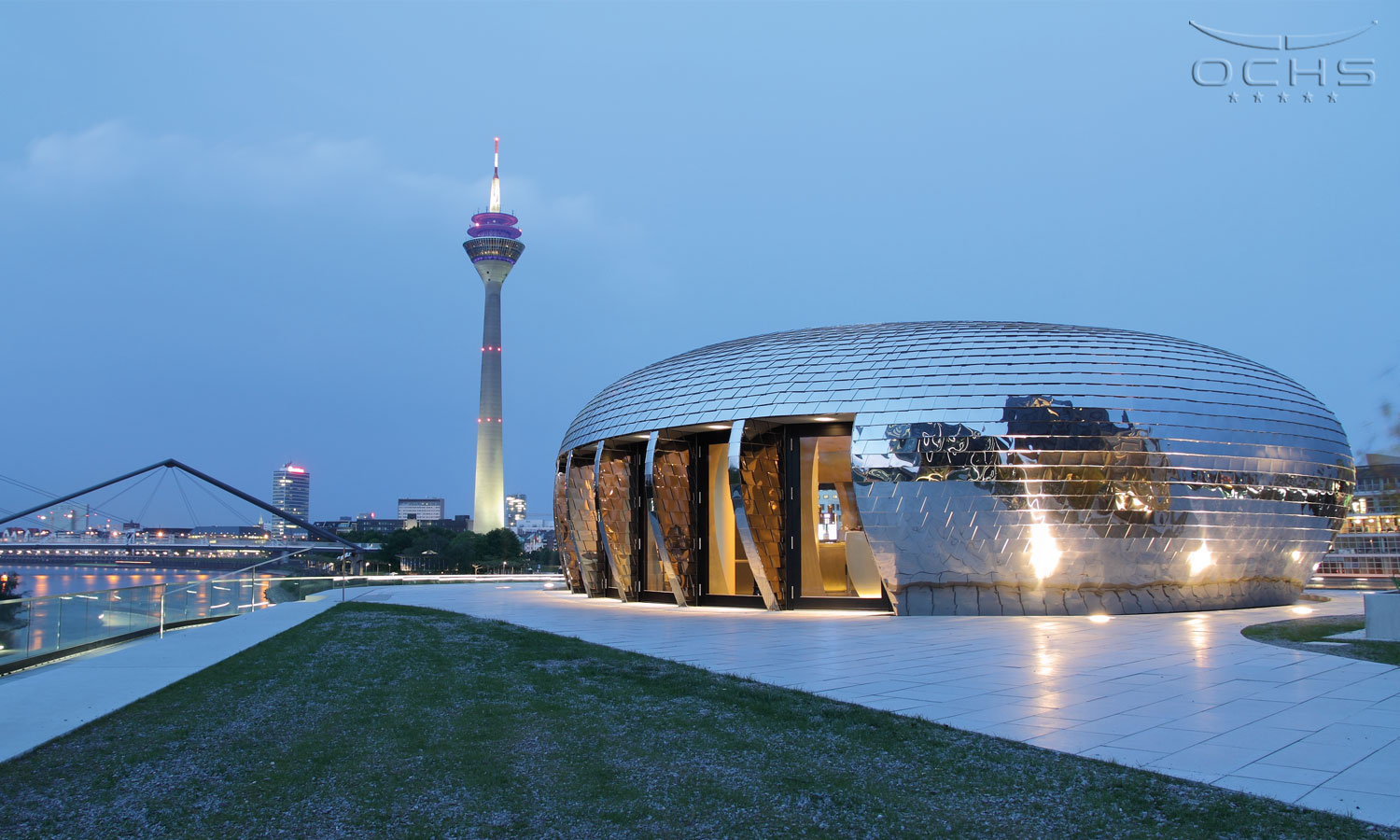 Hafenspitze in Düsseldorf