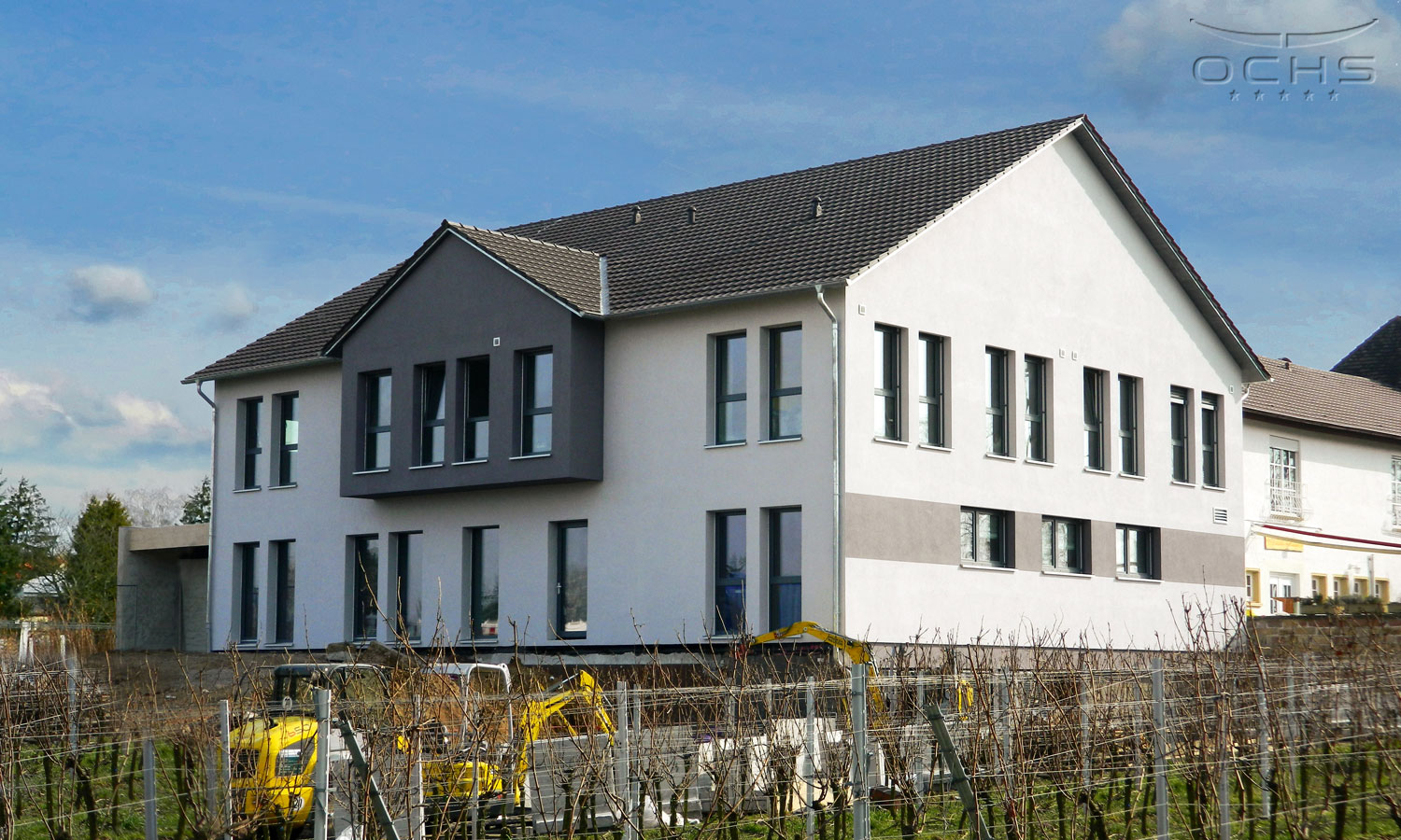 Neues Gästehaus in Holzrahmenbauweise