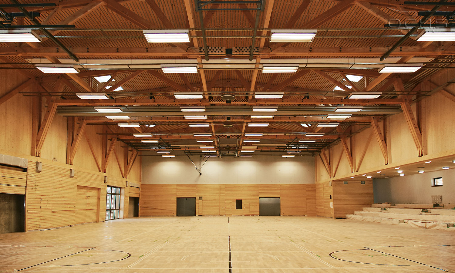Sporthalle Lintgen - Hallenbau