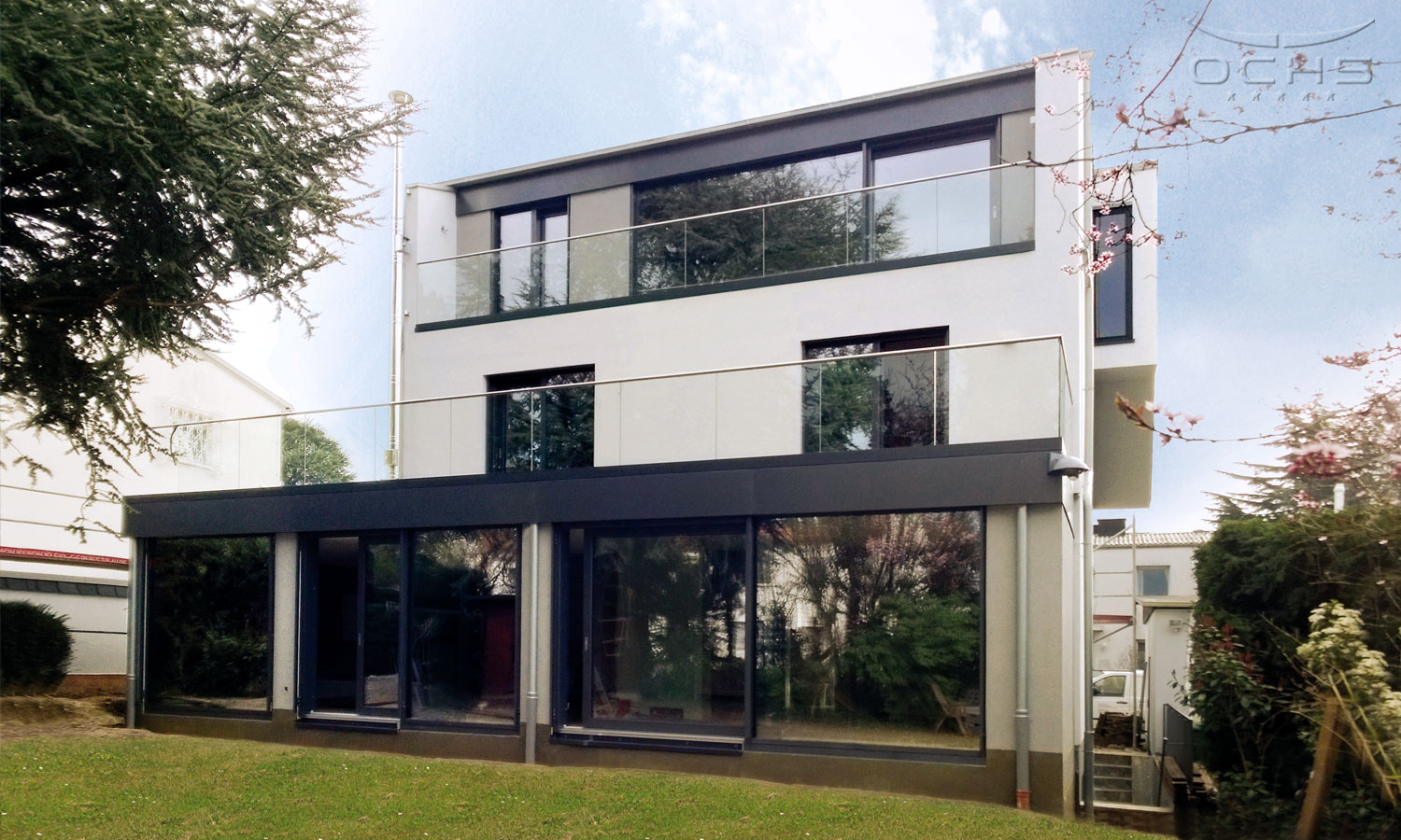 Roof elevation and extension in Frankfurt a.M.