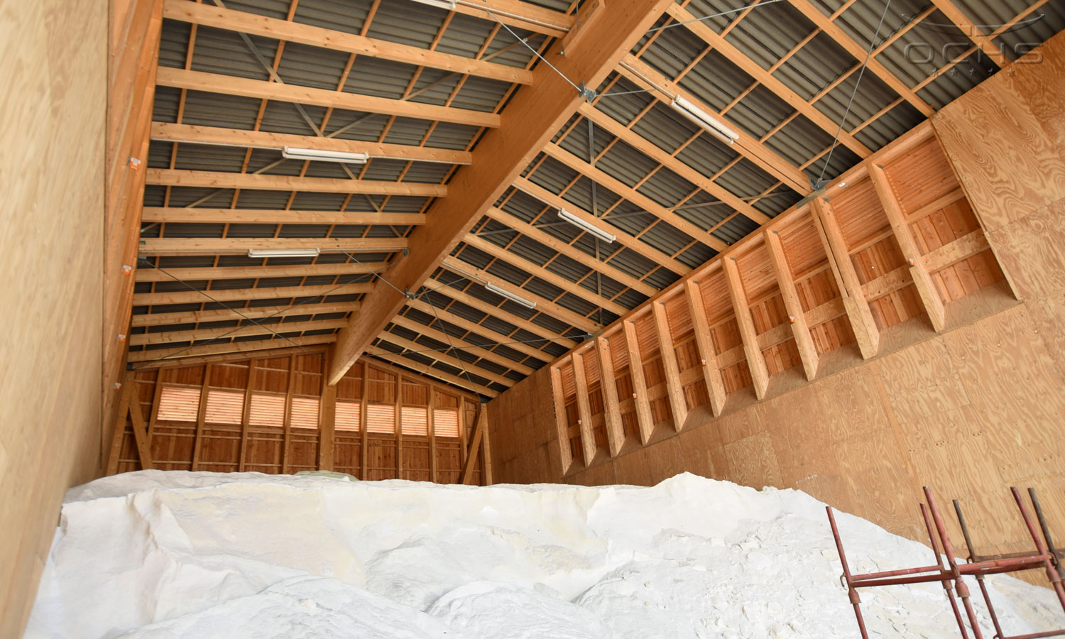 Salt storage depot in Simmern