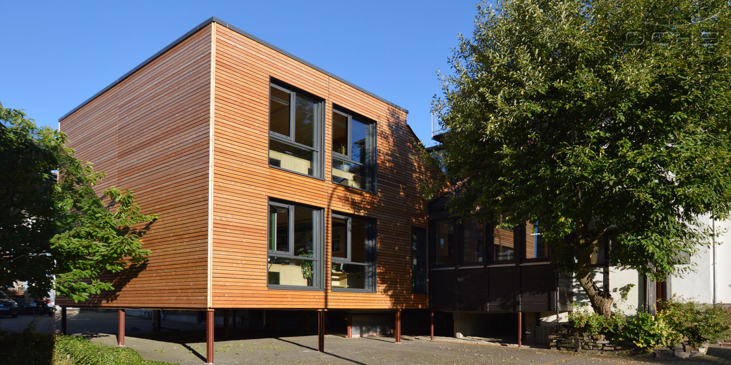 Anbau Bürogebäude in Modulbauweise in Kirchberg