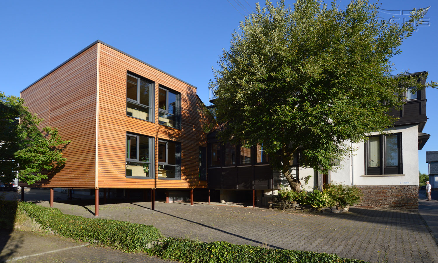 Anbau Bürogebäude in Modulbauweise