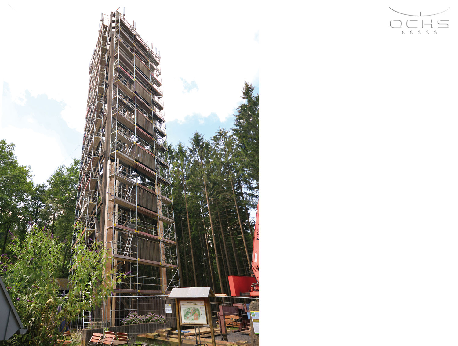 Aussichtsturm in Nümbrecht - Sanierung - Sonderbau