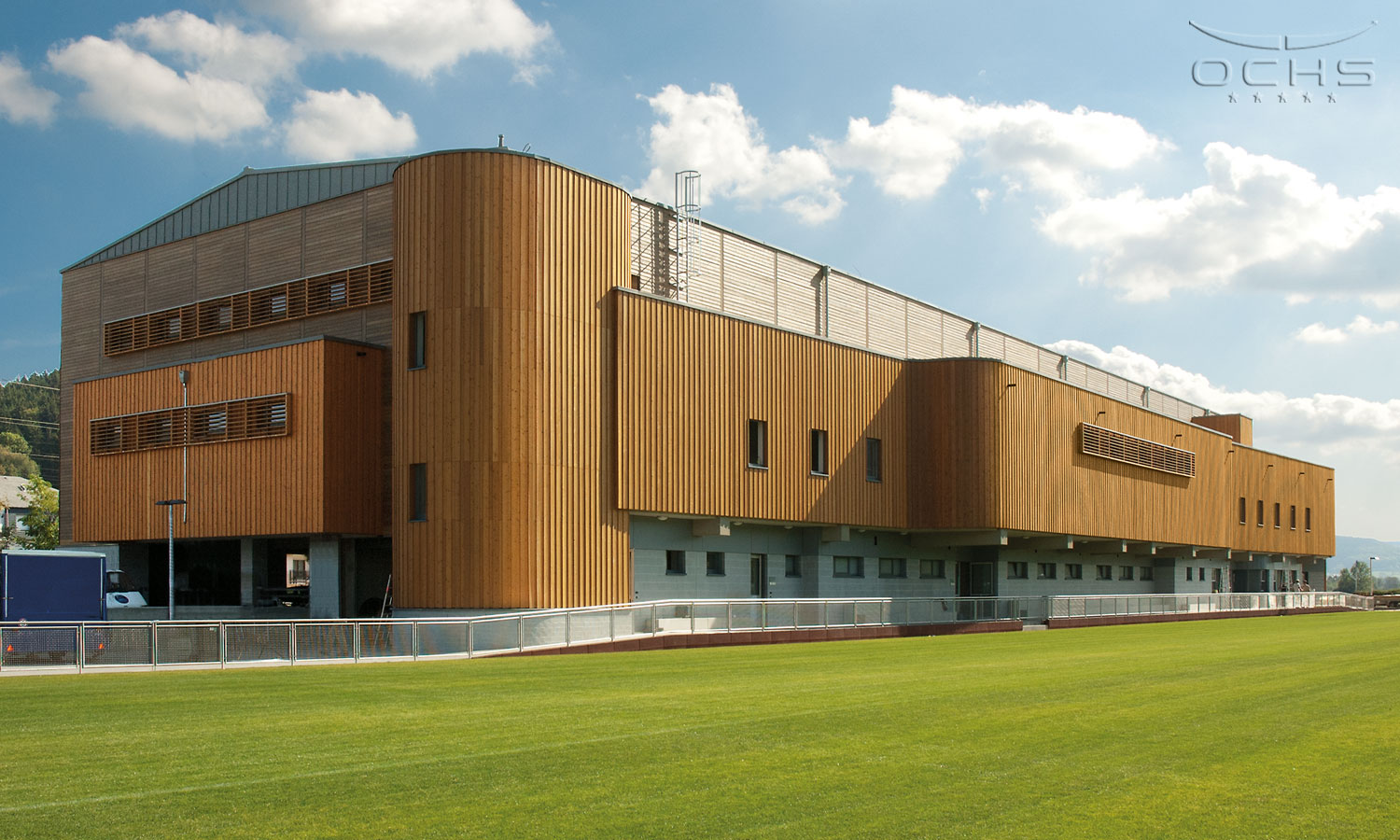 Sporthalle in Lintgen, Luxemburg