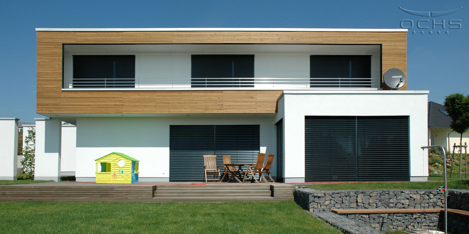 Wohnhaus mit Holzfassade in Simmern