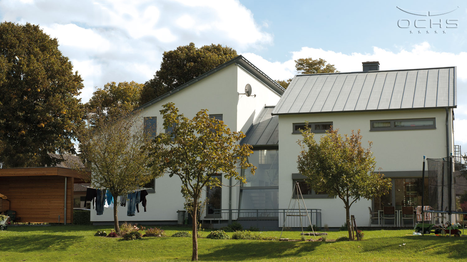 Wohnhaus in Holzrahmenbauweise in Mohrbach - mit Carport
