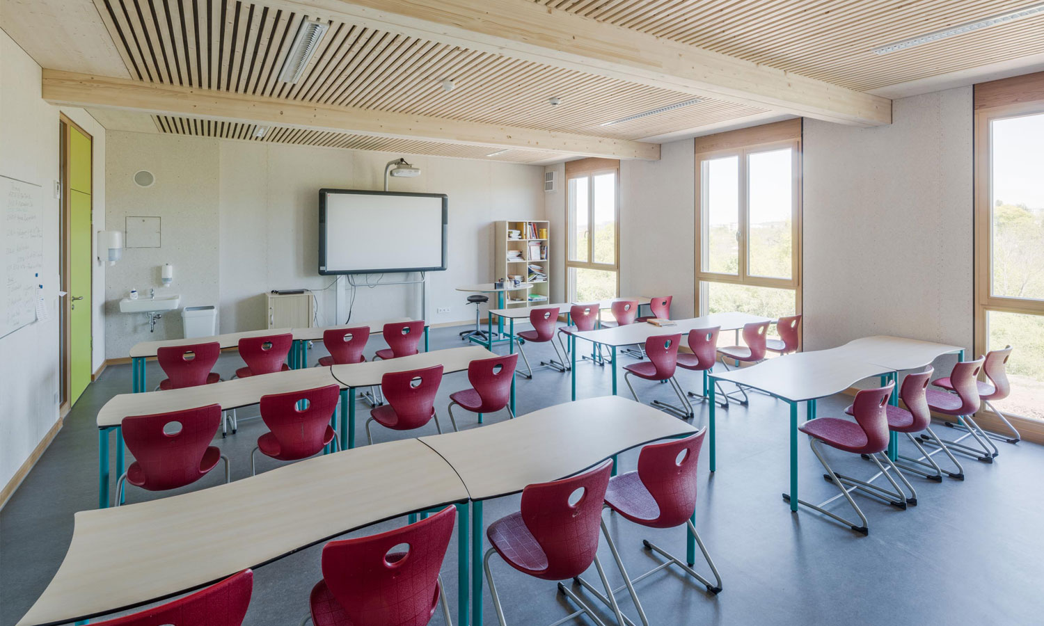 Mobile Schule - IGS in Trier - Klassenzimmer