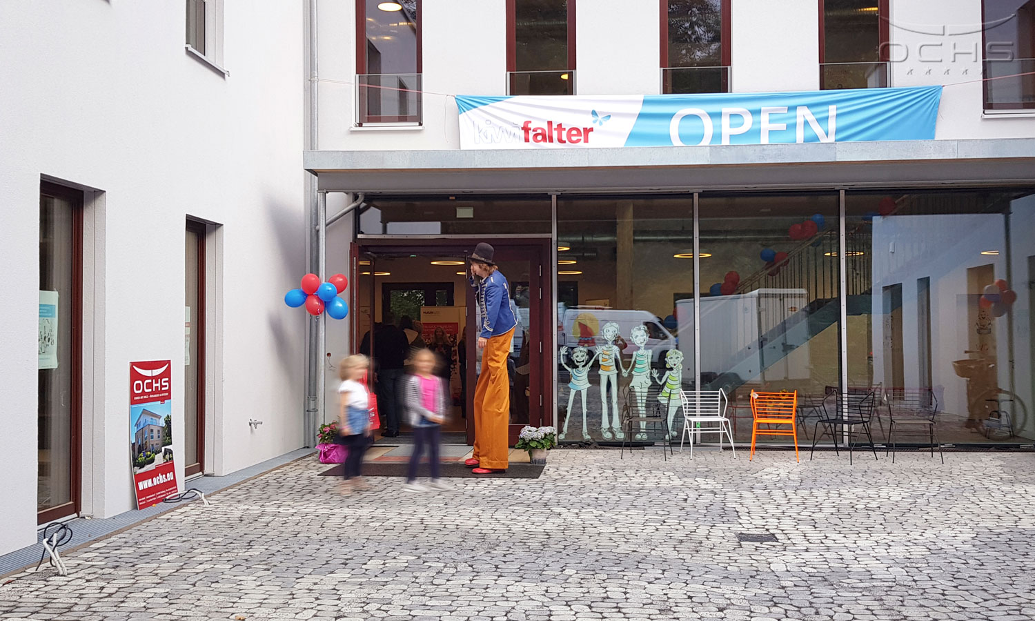 Kiwifalter Eröffnung